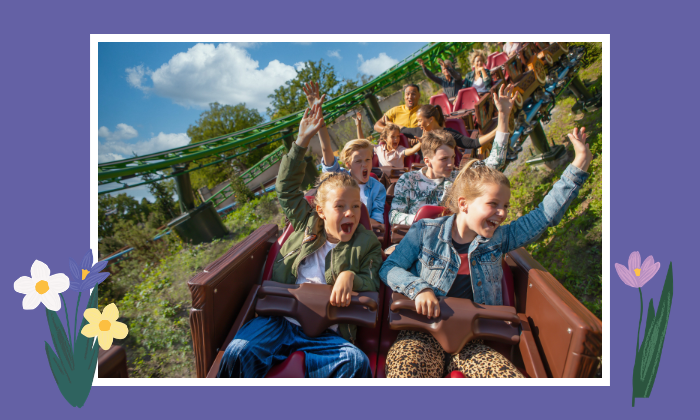 Familienachterbahn Max & Moritz © Efteling NL